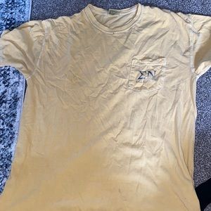 Comfort colors fraternity t shirt